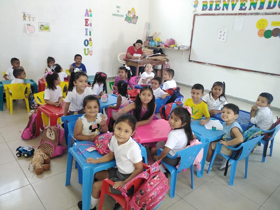 children in school