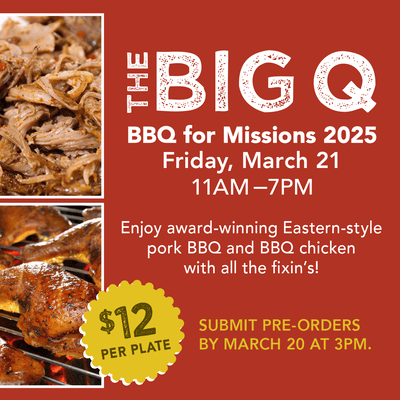 BBQ for Missions - March 21, 2025