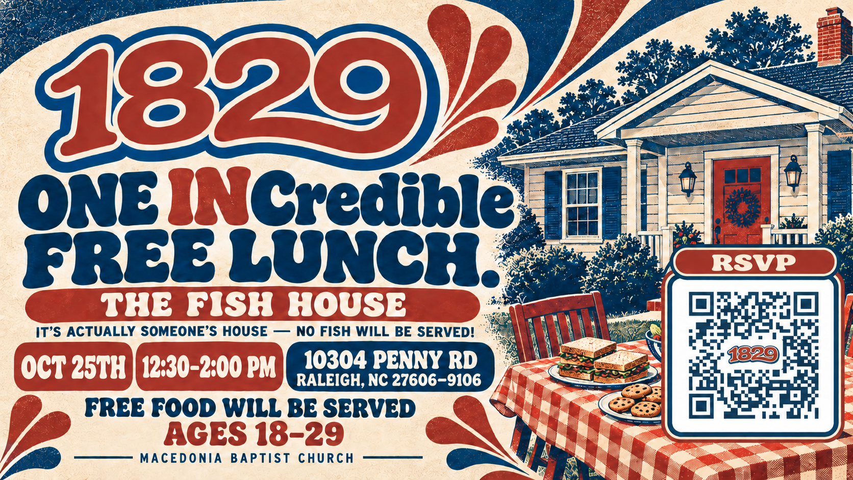 1829 Lunch for Young Adults ages 18-29